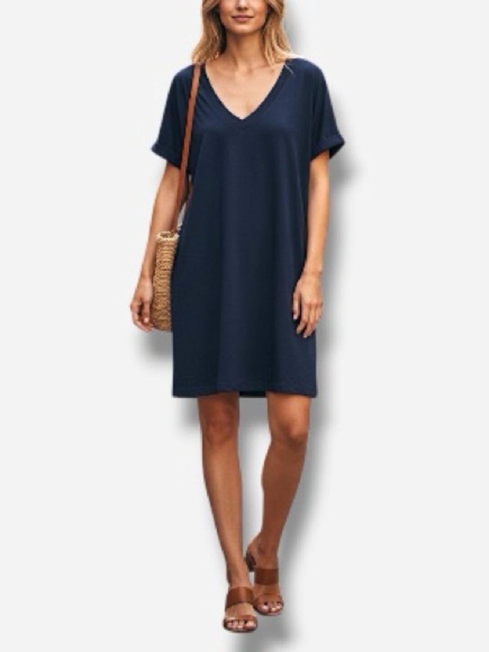 🌸New🌸 Madewell Novel Shift Dress Sz XS Navy NWT